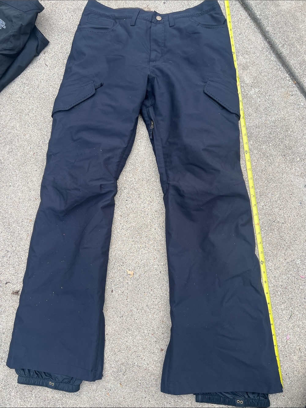 Burton DRYRIDE Men's Cargo Snowboard Ski Pants Black Size Medium